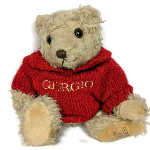 Giorgio Beverly Hills Collectors Teddy Bear 10.5 Inch - Picture 1 of 9
